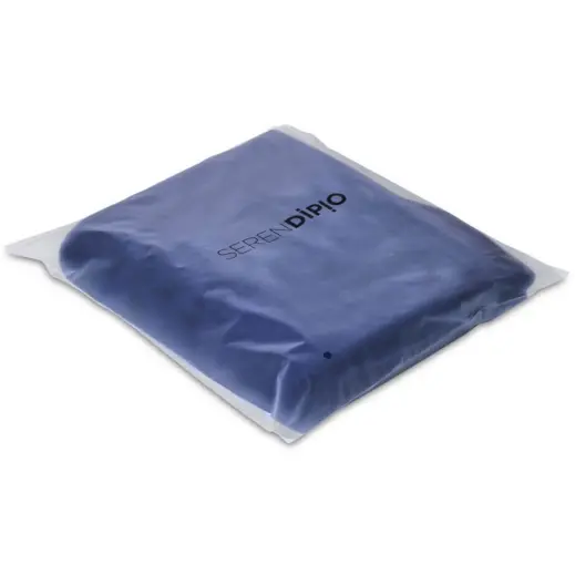 Serendipio Huron Fleece Blanket Navy Bag